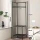 Кутова підлогова вішалка для одягу 180х45х45 см стійка для речей Corner coat rack | HappyShop 2084 фото 4