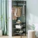 Кутова підлогова вішалка для одягу 180х45х45 см стійка для речей Corner coat rack | HappyShop 2084 фото 2