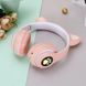 Бездротові навушники М'ЯУ з вушками котика світні лапки LED CAT EAR VZV-23M | HappyShop 1833 фото 3