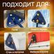Треугольная швабра для уборки 360&deg;с отжимом для мытья полов, окон, стен, зеркал с микрофиброй | HappyShop 1219 фото 3