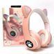 Бездротові навушники М'ЯУ з вушками котика світні лапки LED CAT EAR VZV-23M | HappyShop 1833 фото 8