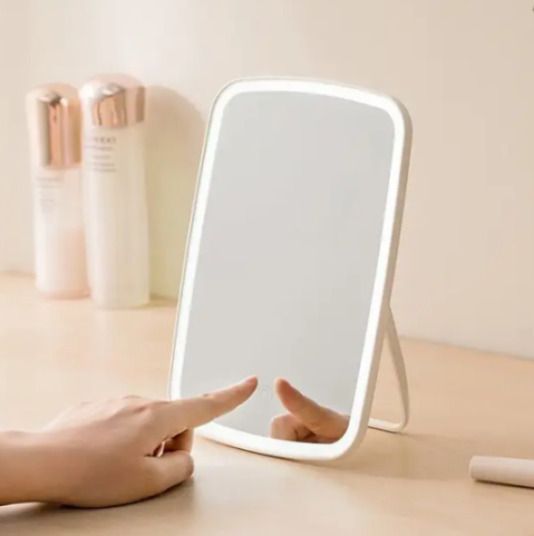 Дзеркало з підсвіткою Jordan Judy LED Makeup Mirror сенсор для макіяжу зі збільшенням Дзеркало з LED-підсвіткою | HappyShop 512 фото