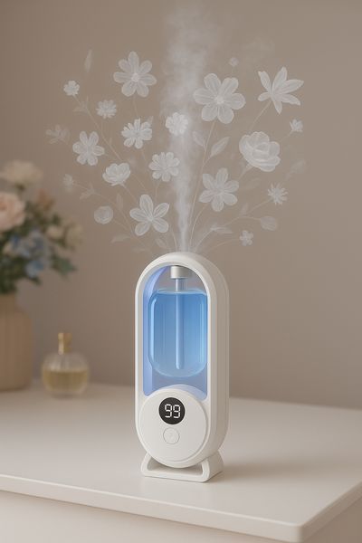 Ультразвуковой аромадиффузор с подсветкой и USB-зарядкой Диспенсер для освежителя воздуха Ароматический диффузор sliva + запаска | HappyShop 766 фото