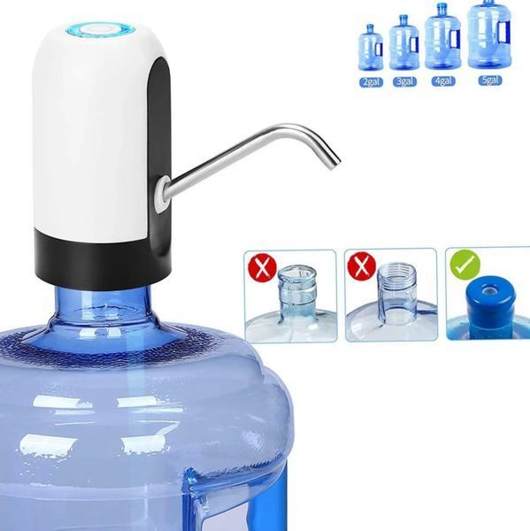 Електрична акумуляторна дозатор-помпа для води Automatic WATER DISPENSER DL31 диспенсер водний | HappyShop 1370 фото