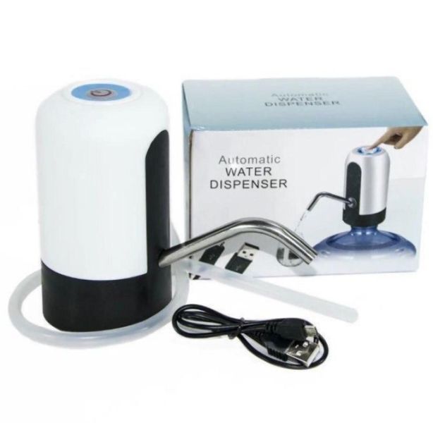 Електрична акумуляторна дозатор-помпа для води Automatic WATER DISPENSER DL31 диспенсер водний | HappyShop 1370 фото