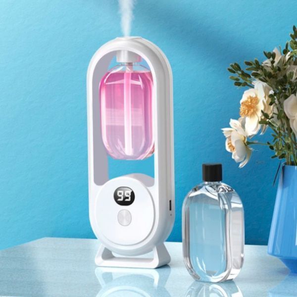 Ультразвуковой аромадиффузор с подсветкой и USB-зарядкой + флакон Диспенсер для освежителя воздуха Ароматический диффузор sliva | HappyShop 766 фото