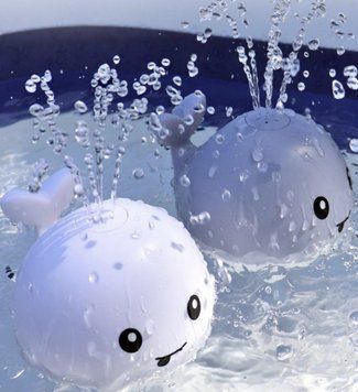 Фонтанчик для ванної кити, іграшка для купання, гра для ванної фонтан bath toys spray water | HappyShop 1340 фото
