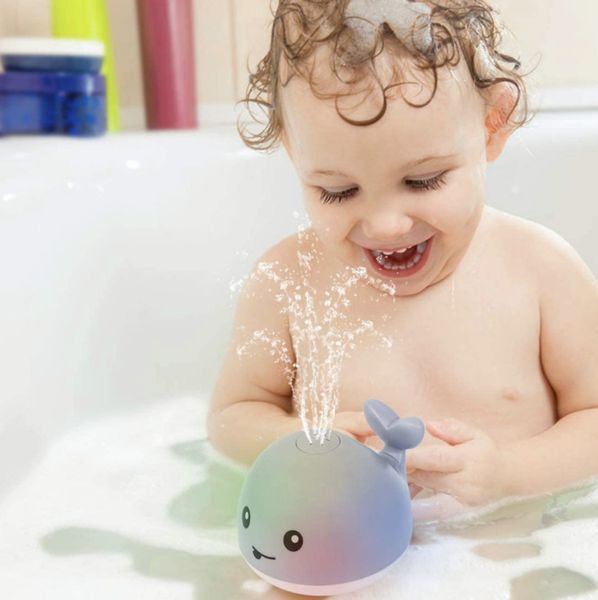 Фонтанчик для ванной кит, игрушка для купания, игра для ванной фонтан bath toys spray water | HappyShop 1340 фото