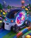 Машинка FUTURE 09 с вращением 360&deg;, музыкой и LED подсветкой Детская музыкальная игрушка Didai Диско-Шар | HappyShop 2419 фото 1