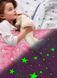 Дитячий плед-Покривало плюшевий світний у темряві Magic Blanket 150х180см | HappyShop 2151 фото 1