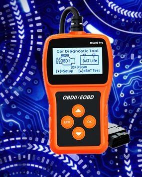 Сканер MS309PRO OBD2, діагностичний інструмент, тестер акумулятора, зчитувач кодів несправностей | HappyShop 2023 фото