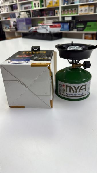 Примус, таганок, газова плитка, пальник туристичний Портативний газовий пальник-плита для кемпінгу з п'єзопідпалом | HappyShop 2397 фото