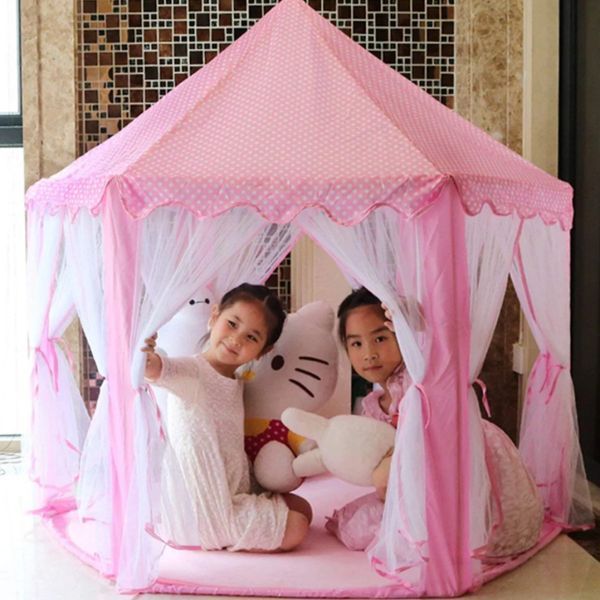 Детская палатка тент игровой домик Dream Tents Большая детская игрушечная палатка, складные детские палатки | HappyShop 2192 фото