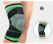 Наколінник Еластичний Бандаж на Колено Компресійний, Наколінники Knee Support WN-26 Чорно-зелений | HappyShop 1244 фото 5