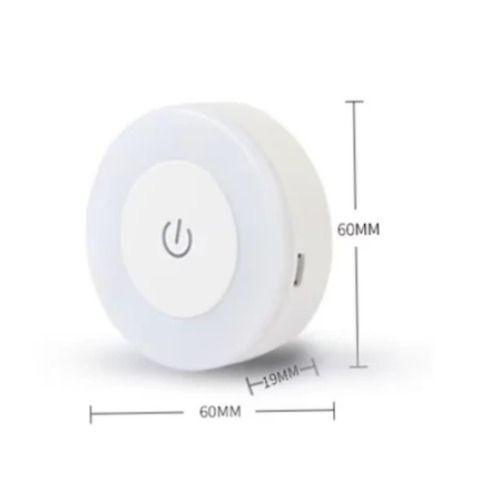 Світлодіодний світильник із магнітом, USB, 6х2 см / Сенсорний нічник/ Бездротова LED лампа/ Портативний світильник | HappyShop 2424 фото