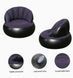 Крісло надувне AIR SOFA Надувне крісло з насосом до 100 кг) / Велюрове крісло надувне для відпочинку | HappyShop 2446 фото 3
