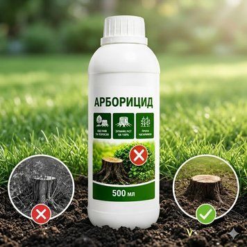 Арборицид Bio-Therm 500 мл Профессиональный гербицид для удаления деревьев кустов и кустарников Bio-Therm Арборицид 500 мл | HappyShop 2495 фото