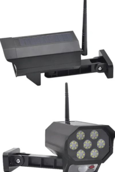 Вуличний ліхтар у вигляді камери Solar SENSOR LIGHT з датчиком руху і пультом управління сонячною батареєю | HappyShop 1283 фото