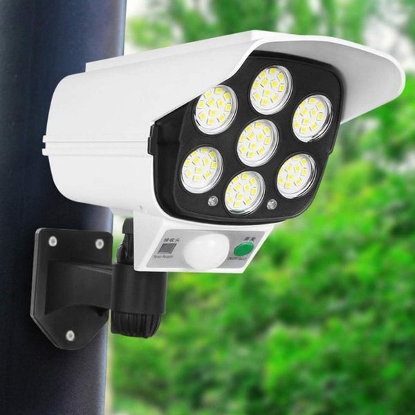 Вуличний ліхтар у вигляді камери Solar SENSOR LIGHT з датчиком руху і пультом управління сонячною батареєю | HappyShop 1283 фото