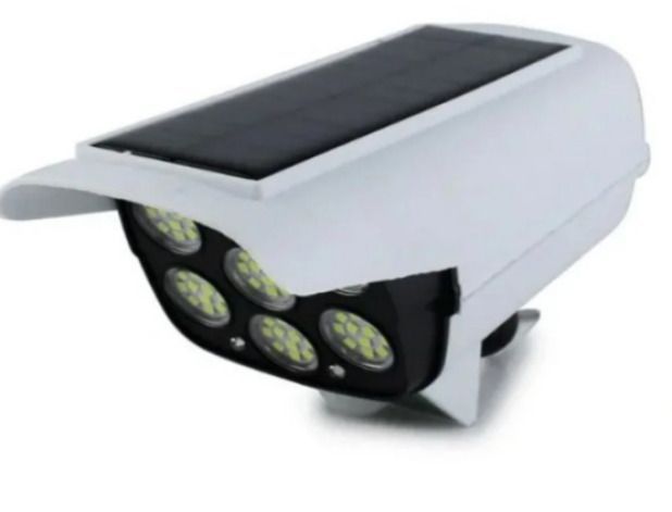 Вуличний ліхтар у вигляді камери Solar SENSOR LIGHT з датчиком руху і пультом управління сонячною батареєю | HappyShop 1283 фото