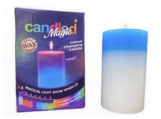 Магічна свічка з воску та підсвіткою Свічка Candled Madic хамеліон | HappyShop 1342 фото