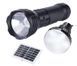 Ліхтар ручний CCLAMP CL-038 з LED лампою та сонячною панеллю Комплект зі світлодіодним ліхтариком та 3 Вт/панеллю | HappyShop 1613 фото 3