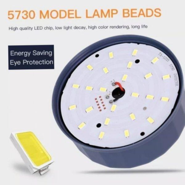 Лампа кемпінгова BL 2040 з акумулятором usb ball buble | HappyShop 1607 фото