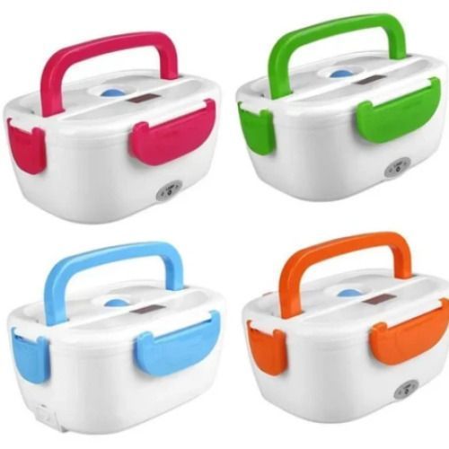 Ланчбокс із підігрівом, Ланчбокс електричний The Electric Magic Lunch Box на 2 відділення, Судок &mdash; контейнер | HappyShop 1674 фото